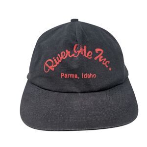 Riverside Inc. Parma Idaho Snapback Hat Black OS Adjustable Attractive Headwear